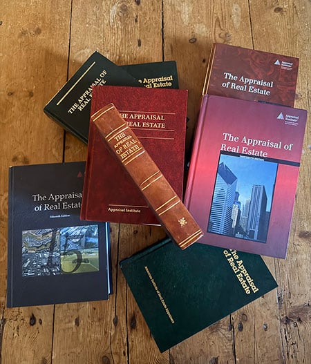 Image of real estate appraisal books - Teel Valuation